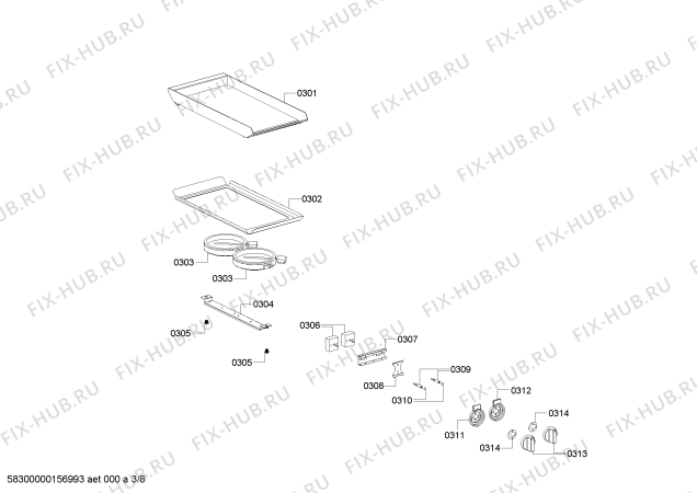 Схема №2 HSB785055N с изображением Труба для плиты (духовки) Bosch 00705831
