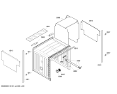 Схема №3 DIS4325 с изображением Передняя панель для посудомоечной машины Bosch 00706305