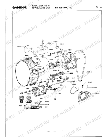 Схема №2 EW125160 с изображением Ручка для стиралки Bosch 00323171