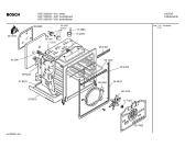 Схема №2 E1320N0 MEGA1329 с изображением Кронштейн для духового шкафа Bosch 00168538