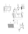 Схема №1 ARG 318/A+ с изображением Дверца для холодильной камеры Whirlpool 482000008978