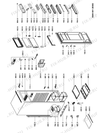 Схема №1 EKI 240 с изображением Монтажный набор для холодильной камеры Whirlpool 481244079085