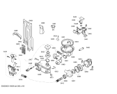 Схема №2 S49E33N0EU с изображением Передняя панель для посудомойки Bosch 00447624