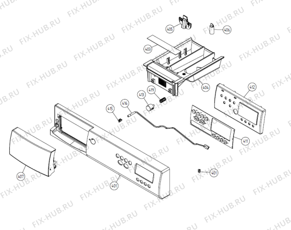 Взрыв-схема стиральной машины Gorenje TMC 1000P SE   -Grey (335859, WMC55) - Схема узла 04