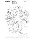 Схема №2 PS065002 с изображением Нагревательный элемент гриля для плиты (духовки) Bosch 00211530