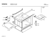 Схема №1 HU28023 с изображением Корпус духовки для духового шкафа Siemens 00234428