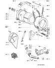 Схема №2 AWM 292/3 с изображением Ручка (крючок) люка для стиральной машины Whirlpool 481249878053