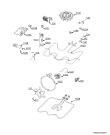 Схема №1 BP8314001M с изображением Электропитание для духового шкафа Aeg 5611042010