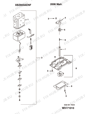 Схема №3 SC18FSSAX (F069458) с изображением Ящик (корзина) для холодильника Indesit C00277441