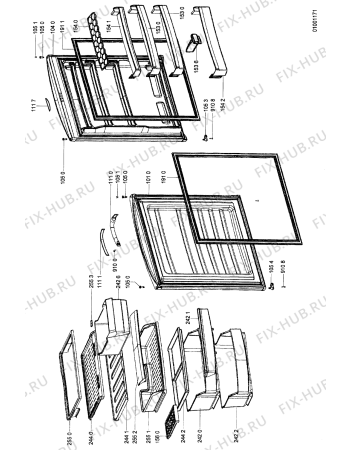 Схема №2 ARG 761 WCB 48 с изображением Фитинг для холодильной камеры Whirlpool 481246228283