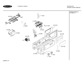 Схема №1 T-23253 с изображением Вкладыш в панель для стиралки Bosch 00354459