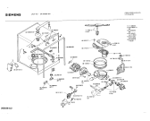 Схема №2 SN751050 с изображением Панель для посудомоечной машины Siemens 00115456