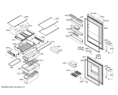 Схема №2 P1KNB4620B с изображением Дверь для холодильника Bosch 00248956