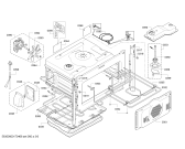 Схема №2 HB86P575W с изображением Соединительный кабель для плиты (духовки) Siemens 00654732