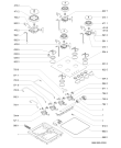 Схема №1 AKM 407/MR с изображением Втулка для электропечи Whirlpool 481244039295