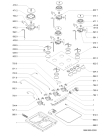 Схема №1 AKM 407 WH с изображением Затычка для духового шкафа Whirlpool 481244039296