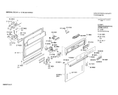 Схема №1 0730302709 GS24/1S с изображением Панель для посудомойки Bosch 00118332