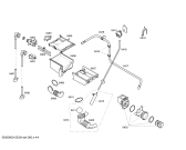 Схема №1 WM08E050TH с изображением Заливной шланг для стиралки Siemens 00496853