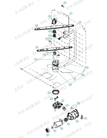 Схема №1 D5454 AU   -Stainless (340734, DW90.1) с изображением Обшивка для посудомоечной машины Gorenje 343666