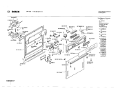 Схема №2 0730300520 SMI7300 с изображением Панель для электропосудомоечной машины Bosch 00112721