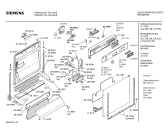 Схема №1 SN24321 с изображением Панель для посудомоечной машины Siemens 00289690