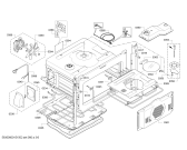 Схема №2 C67M70N0EU с изображением Модуль управления, незапрограммированный для плиты (духовки) Bosch 00657207