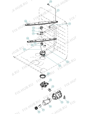 Схема №2 DM55 SF   -White Bi (900001318, DW20.5) с изображением Панель управления для посудомоечной машины Gorenje 269006