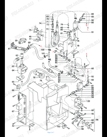Схема №1 PERFECTA  ESAM 5500MH с изображением Панель для электрокофеварки DELONGHI 7313224911