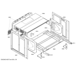 Схема №2 3HT568X с изображением Фронтальное стекло для электропечи Bosch 00475049
