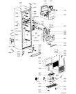 Схема №1 WTS 4445 A+NFX AQUA с изображением Корпусная деталь для холодильника Whirlpool 481240438734