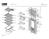 Схема №1 3FE2731A с изображением Дверь для холодильной камеры Bosch 00241895