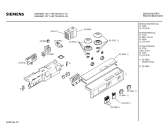 Схема №1 WP72510 SIWAMAT CITY с изображением Панель управления для стиралки Siemens 00282629