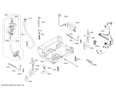 Схема №2 SN56V595EU с изображением Передняя панель для посудомойки Siemens 00743562