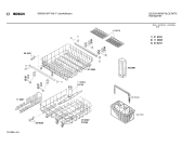 Схема №1 SMU2026CH с изображением Передняя панель для электропосудомоечной машины Bosch 00273638