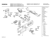 Схема №1 WM38010DS SIWAMAT PLUS 3801 с изображением Вставка для ручки для стиральной машины Siemens 00088174