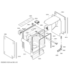 Схема №3 SGU84M35 с изображением Передняя панель для посудомоечной машины Bosch 00448968