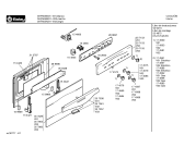 Схема №1 3HP505N с изображением Панель для плиты (духовки) Bosch 00357155