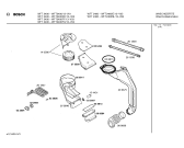 Схема №1 WFT2400 с изображением Таблица программ для стиралки Bosch 00520026