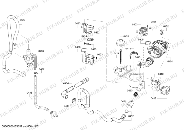 Схема №3 63012243312 Kenmore с изображением Изоляция для посудомойки Bosch 00743733