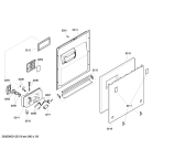 Схема №1 CG344J2 с изображением Передняя панель для посудомоечной машины Bosch 00647199