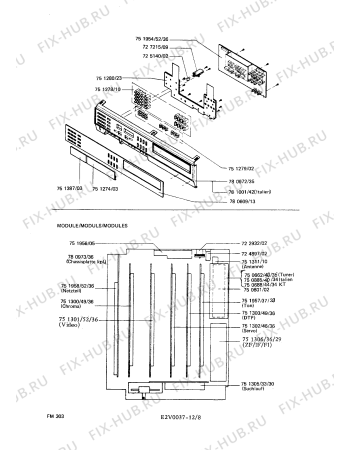 Схема №3 FM304614 с изображением Адаптер для телевизора Siemens 00751454