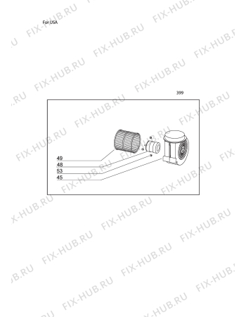 Взрыв-схема вытяжки Best K313936SS - Схема узла Motor