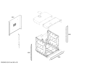 Схема №2 M271ES с изображением Панель для духового шкафа Bosch 00144722