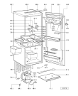 Схема №1 KRIC 1559/3 с изображением Электрокомпрессор для холодильника Whirlpool 481236028018