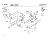 Схема №1 0730301600 SMI63225 с изображением Панель для посудомоечной машины Bosch 00117671