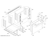 Схема №1 CH832450 с изображением Панель управления для плиты (духовки) Bosch 11019243