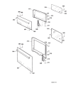 Схема №1 BD32BT (F045310) с изображением Обшивка для электропечи Indesit C00196317