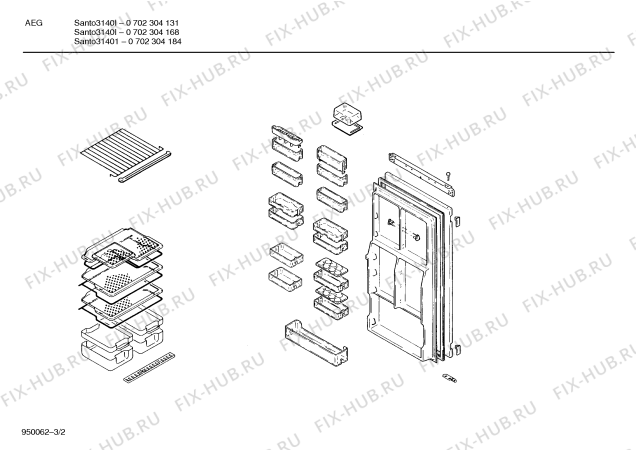 Схема №1 KI4AE11 3140I с изображением Плата для холодильника Bosch 00271297