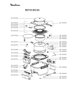 Схема №1 RZ710201/12A с изображением Крышка для хлебопечки Moulinex SS-992955