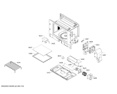 Схема №3 HF25M2R2 с изображением Дверь для духового шкафа Siemens 00682825